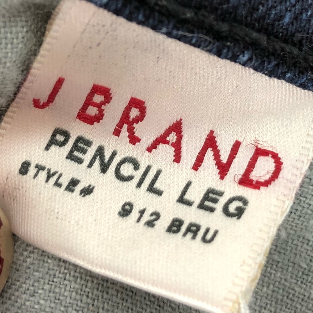 J Brand Pencil Leg 912 BRU Jeans - Picture 5 of 6